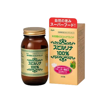 Thực phẩm bảo vệ sức khoẻ Japan Algae - Spirulina 2200 Viên (tem đỏ)